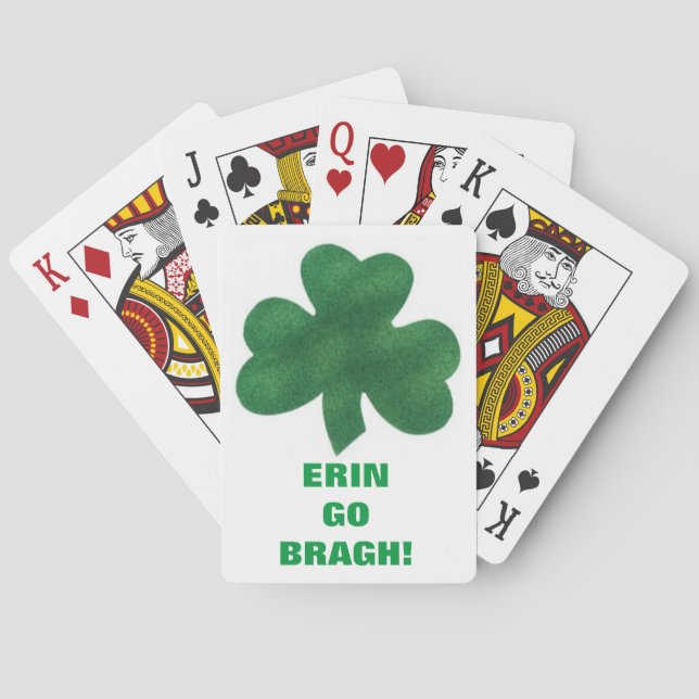 ERIN GO BRAGH! CASINOKORT (Baksidan)