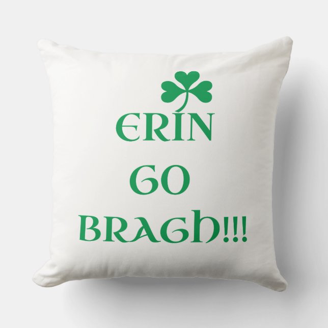 ’ERIN GO BRAGH’ Dekorativ kudde (Framsida)