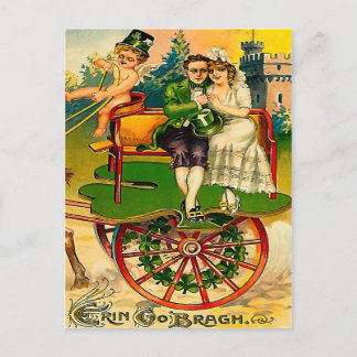 Erin Go Bragh - Irish Couple St. Patrick's Day Vykort