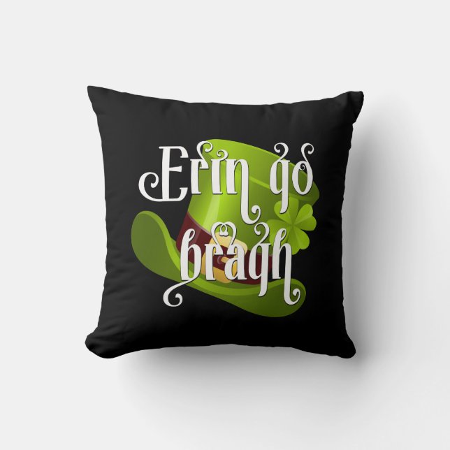 Erin go Bragh Irish Pride Kudde (Framsida)