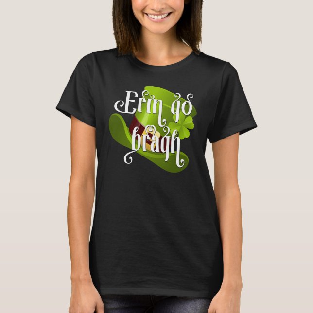 Erin go Bragh Irish Pride Tee Shirt (Framsida)