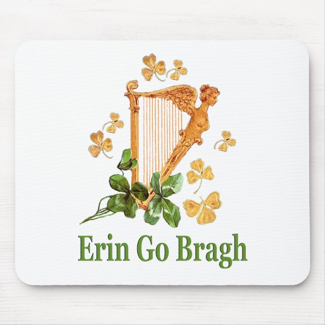 Erin Go Bragh - Irland för evigt Musmatta (Framsidan)