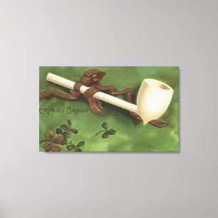 Erin Go Bragh, Ivory Pipe Canvastryck