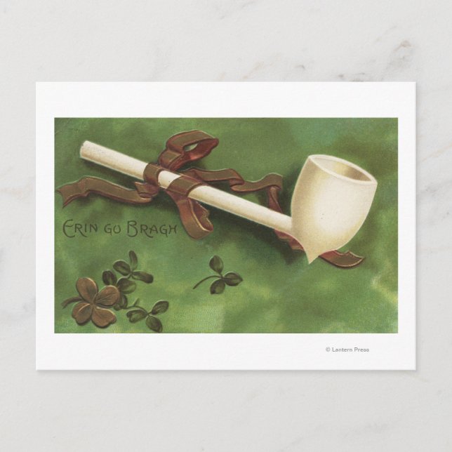 Erin Go Bragh, Ivory Pipe Vykort (Framsida)
