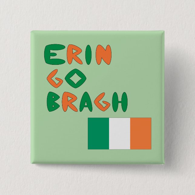 Erin Go Bragh Knapp (Framsida)