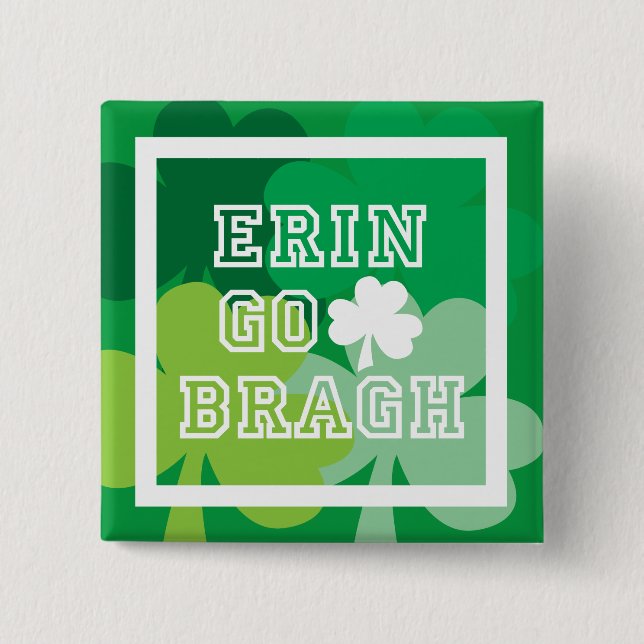 Erin Go Bragh Knapp (Framsida)