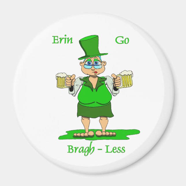 Erin Go Bragh-Less Gladys Magnet (Framsidan)