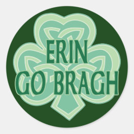 Erin Go Bragh Runt Klistermärke