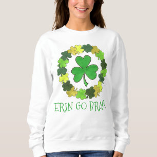 Erin Go Bragh Shamrock Saint patrick's day T Shirt