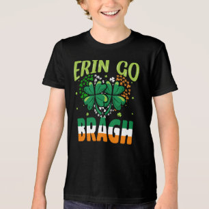 -Erin Go Bragh Shamrock St. Patrick’s Design-60879 T Shirt