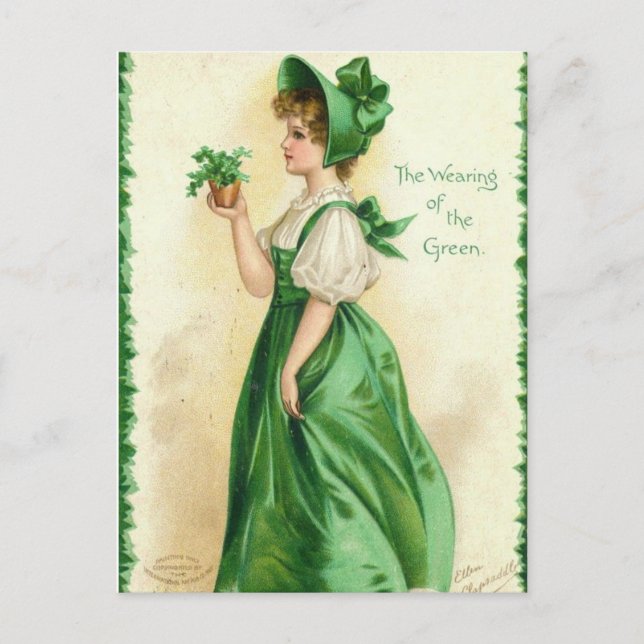 Erin go bragh vykort (Framsida)