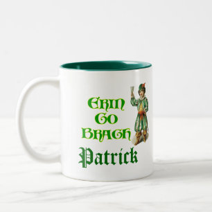 Erin Go Braugh Anpassningsbar Irish Sayed Mugg