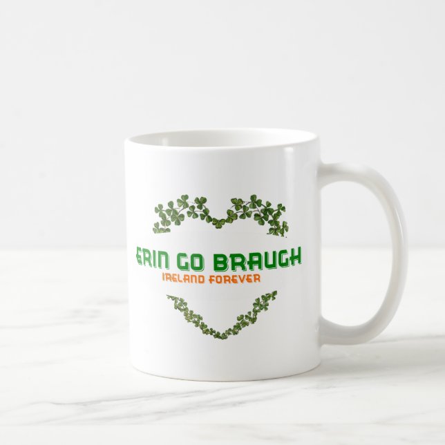 Erin Go Braugh Ireland Forever Kaffemugg (Höger)