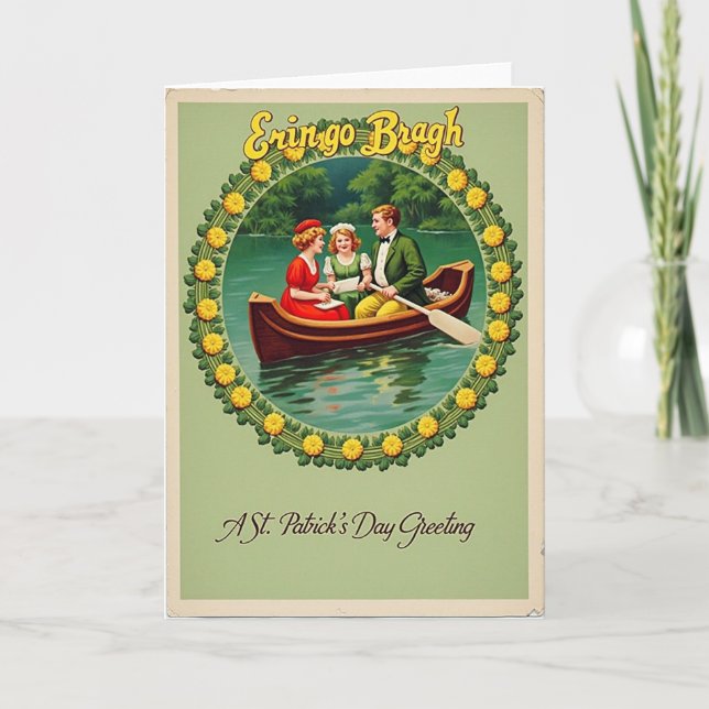 Eringo Bragh St Patricks Day-kort Kort (Framsida)