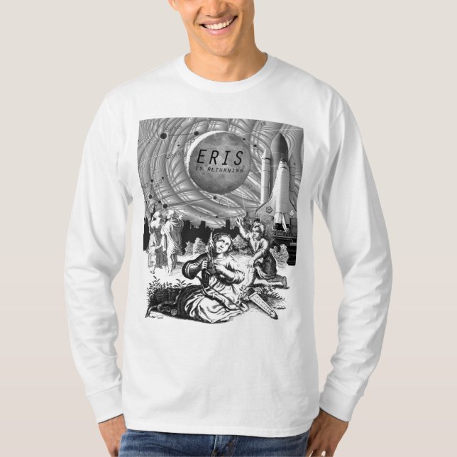 Eris går tillbaka tee shirt (Framsida)