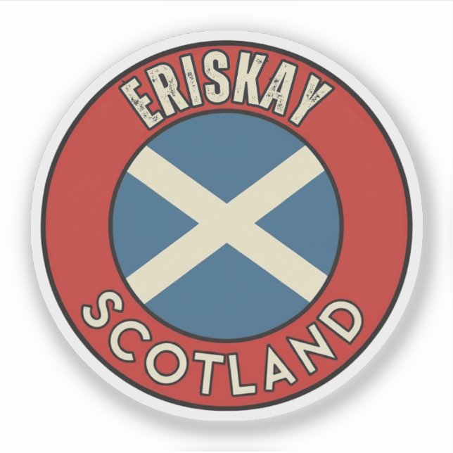Eriskay, Skottland Klistermärken (Framsida)