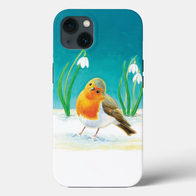 Erithacus rubecula (Baksida)