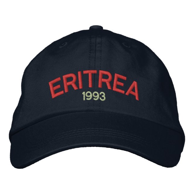 Eritrea 1993 Anpassade Hat Broderad Keps (Framsida)