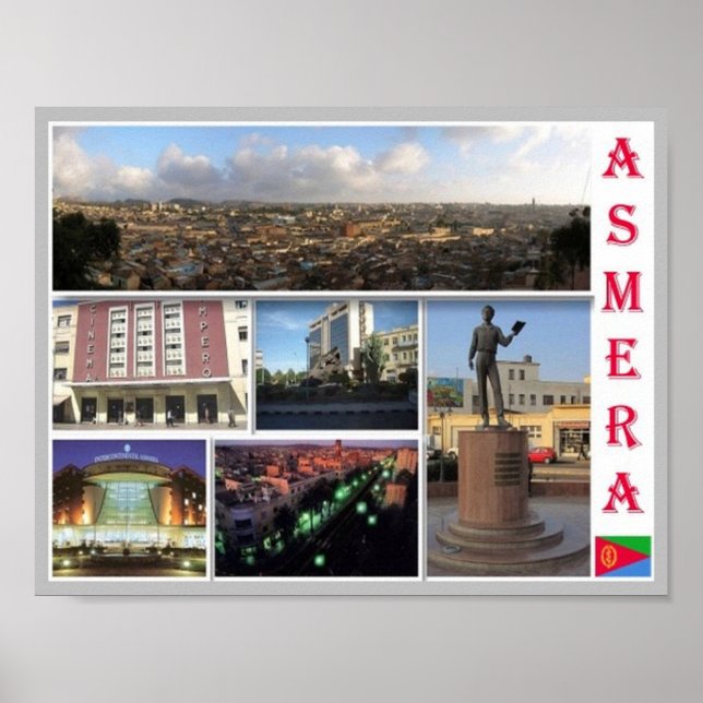Eritrea - Asmar - Poster (Framsidan)