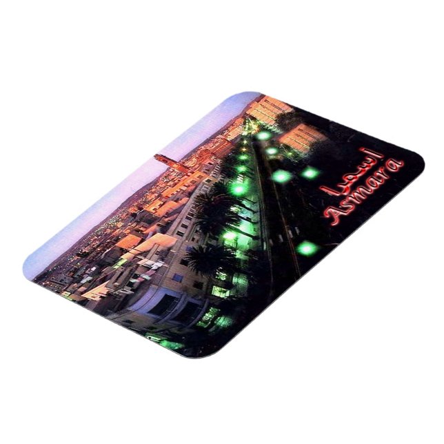 Eritrea - Asmara Natten - Magnet (Vänstra Sidan)