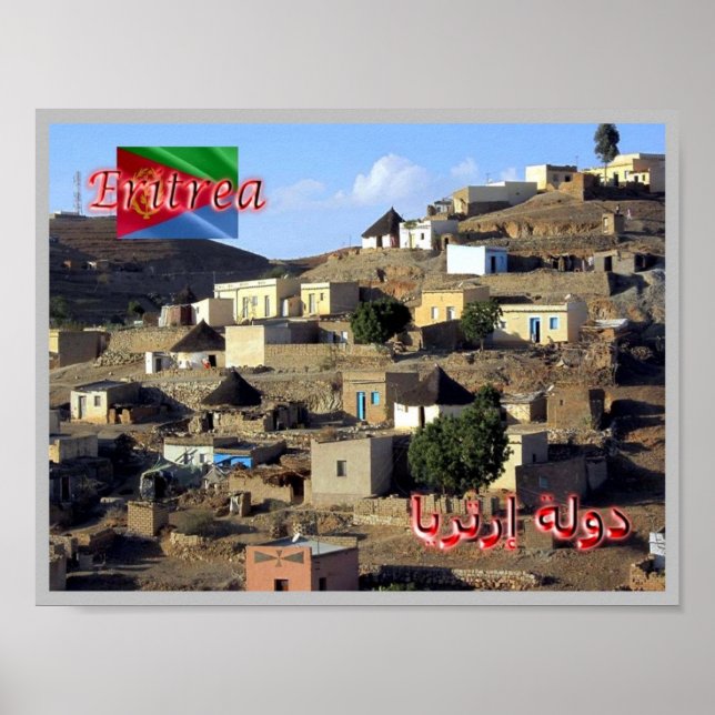 Eritrea - byhuset - poster (Framsidan)