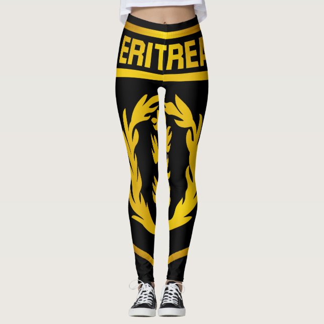 Eritrea Emblem Leggings (Framsida)