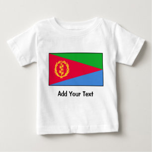 Eritrea - eritreansk flagga t shirt