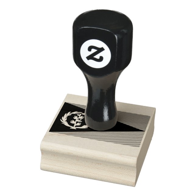 Eritrea flag Wood Art Stamp Stämpel (Stämpel)