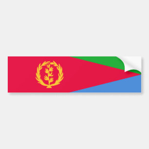 Eritrea Flagga Bildekal