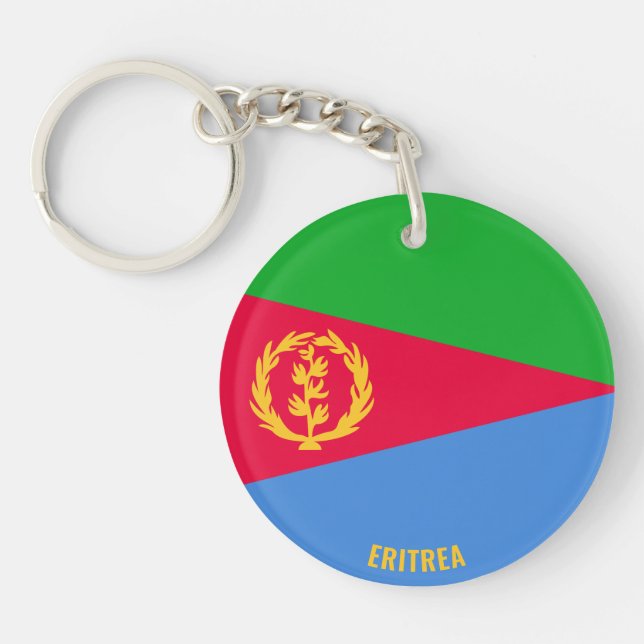 Eritrea Flagga Charming Patriotic (Framsidan)