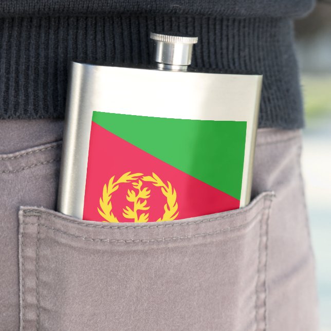 Eritrea flagga fickplunta (In Situ)