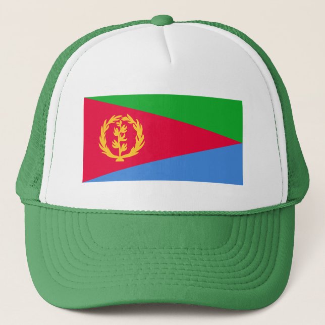 Eritrea Flagga Keps (Framsida)