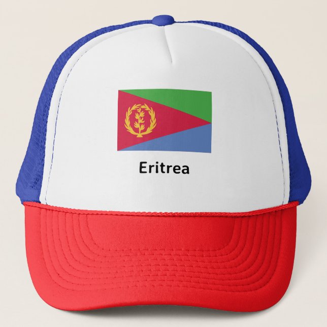 Eritrea Flagga Keps (Framsida)