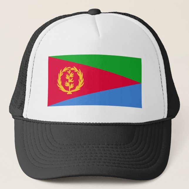 Eritrea Flagga Keps (Framsida)