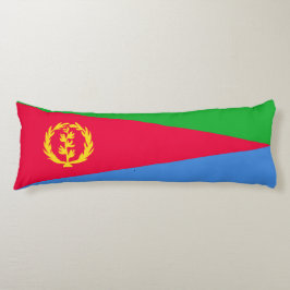 Eritrea flagga kroppskudde