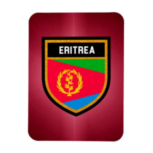 Eritrea Flagga Magnet