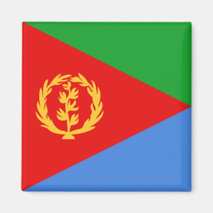 Eritrea Flagga Magnet