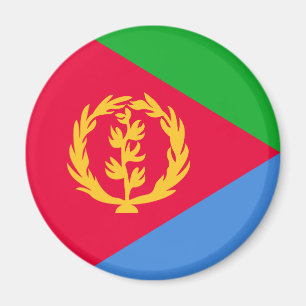Eritrea Flagga Magnet