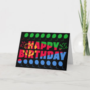 Eritrea Flagga Patriotic Birthday Kort