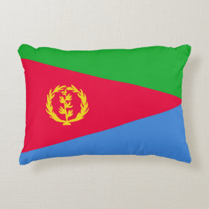 Eritrea flagga prydnadskudde