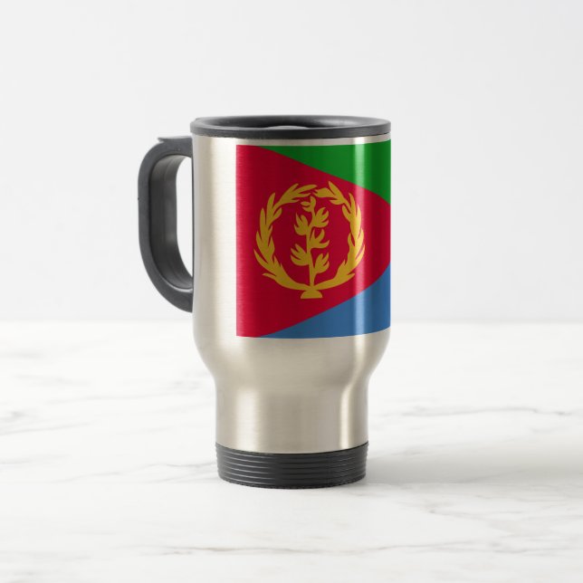 Eritrea Flagga Resemugg (Framsida vänster)