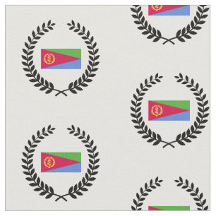 Eritrea Flagga Tyg