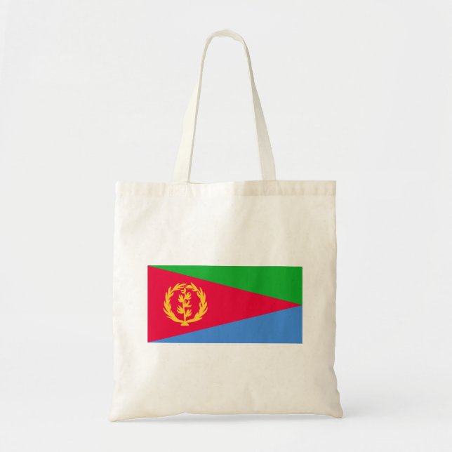 Eritrea Flagga Tygkasse (Framsidan)