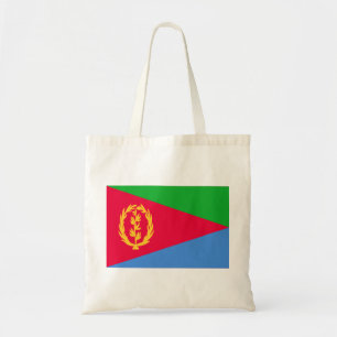 Eritrea Flagga Tygkasse