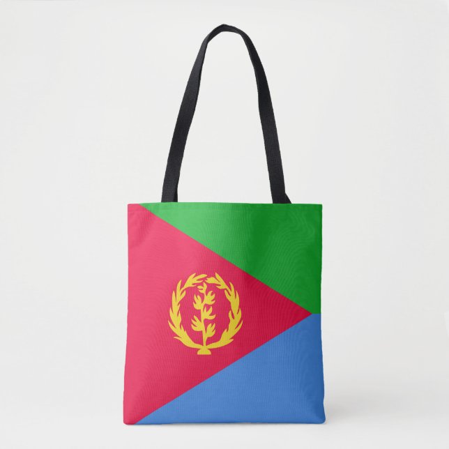 Eritrea flagga tygkasse (Framsida)