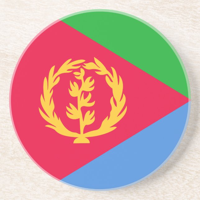 Eritrea Flagga Underlägg (Framsidan)
