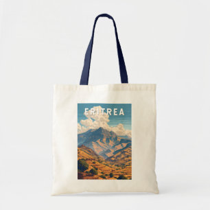 Eritrea Illustration Travel Art Vintage Tygkasse