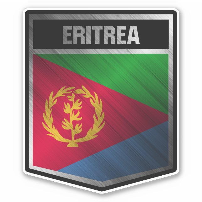 Eritrea Klistermärken (Framsida)