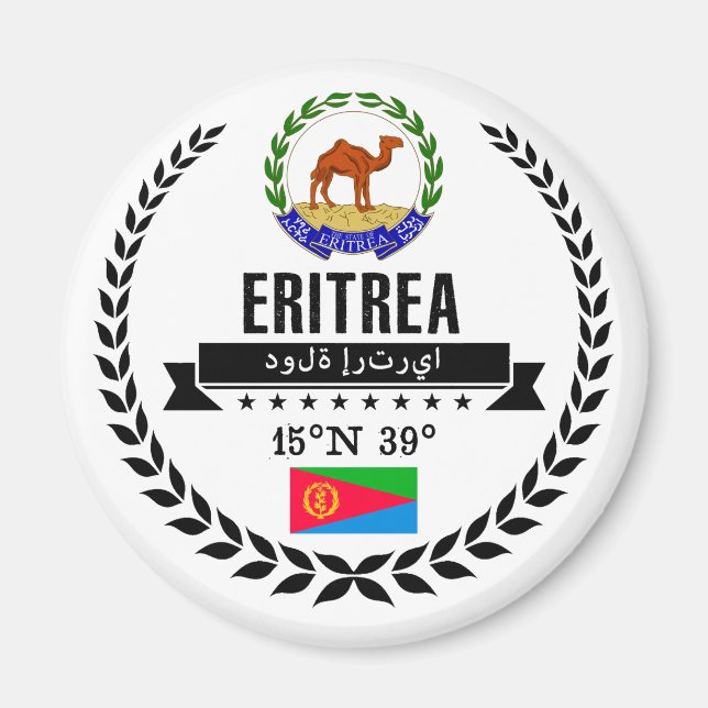 Eritrea Magnet (Framsidan)