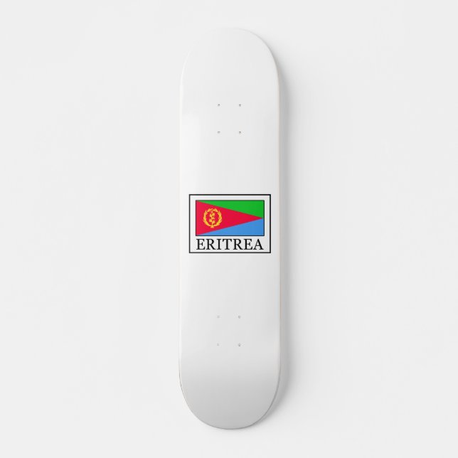 Eritrea Mini Skateboard Bräda 18,5 Cm (Framsida)